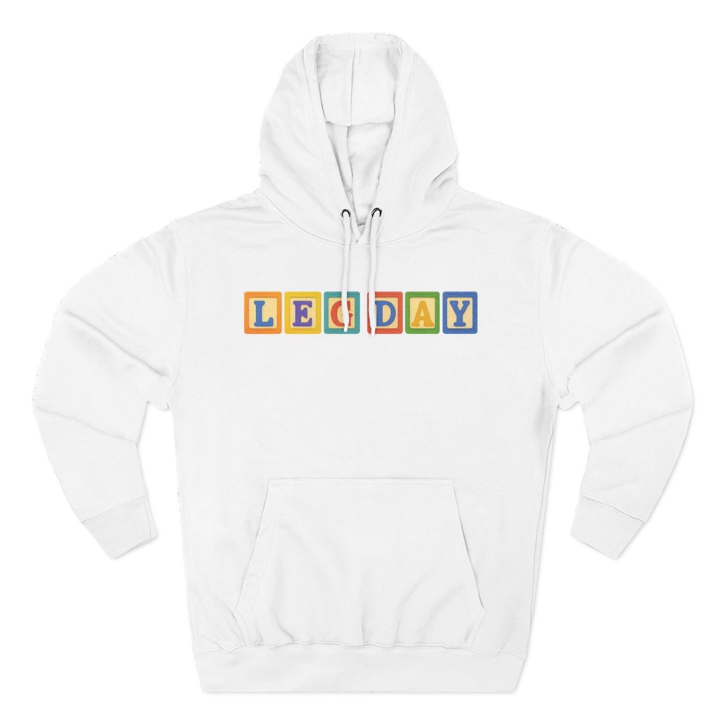 Blocked "Leg Day" Hoodie