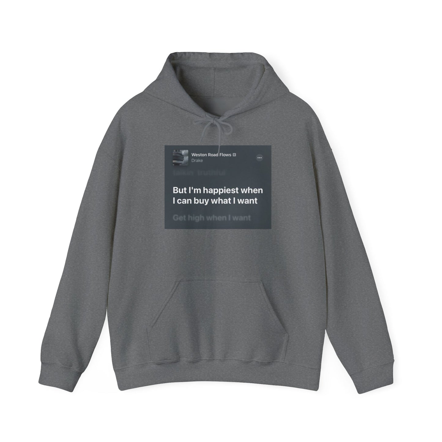 Blocked "Happiest" Hoodie