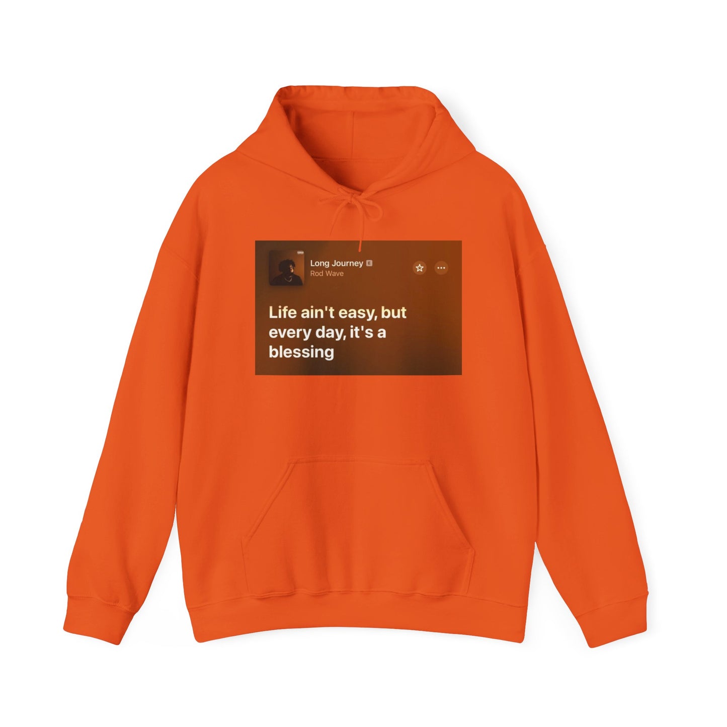 Blocked "Life" Hoodie