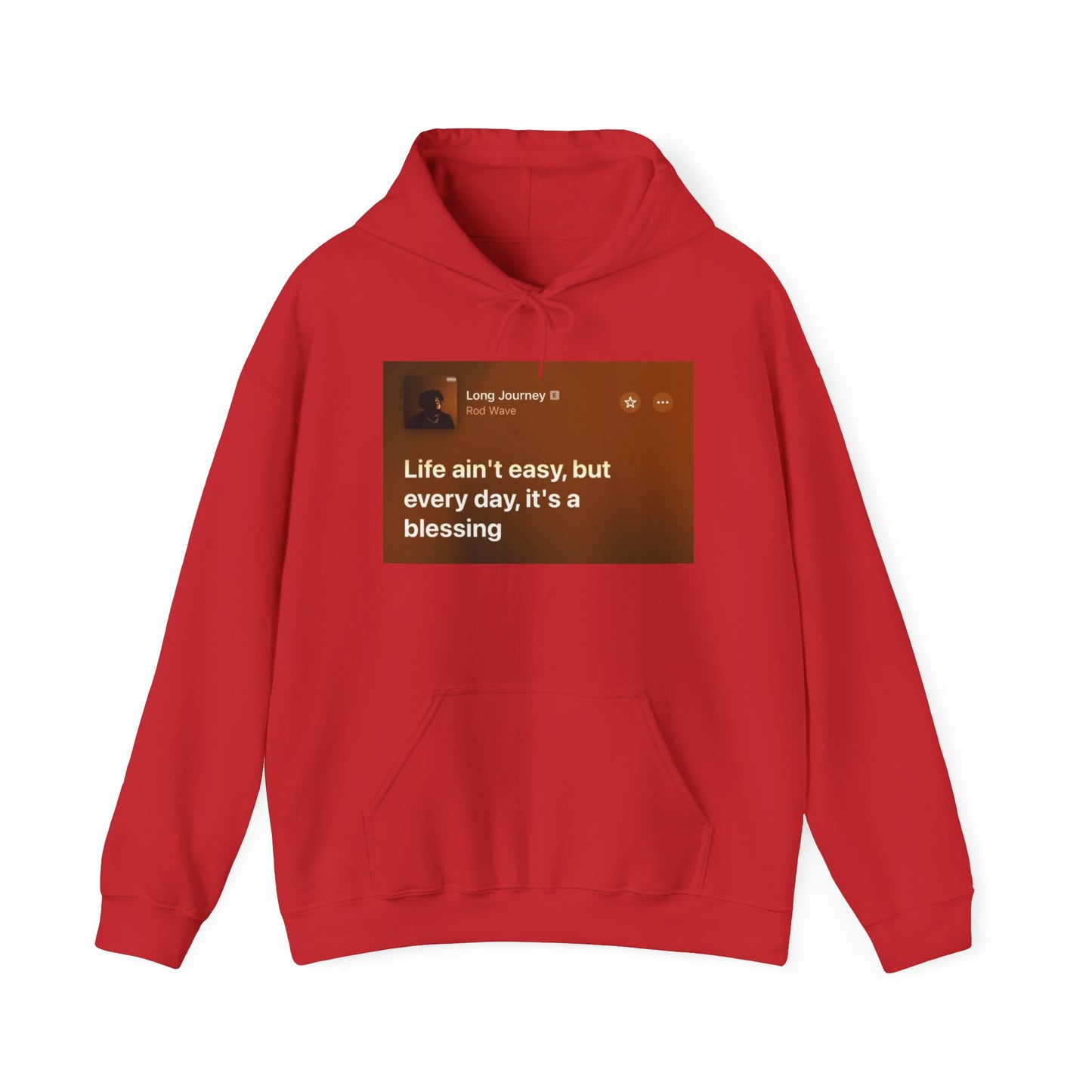 Blocked "Life" Hoodie