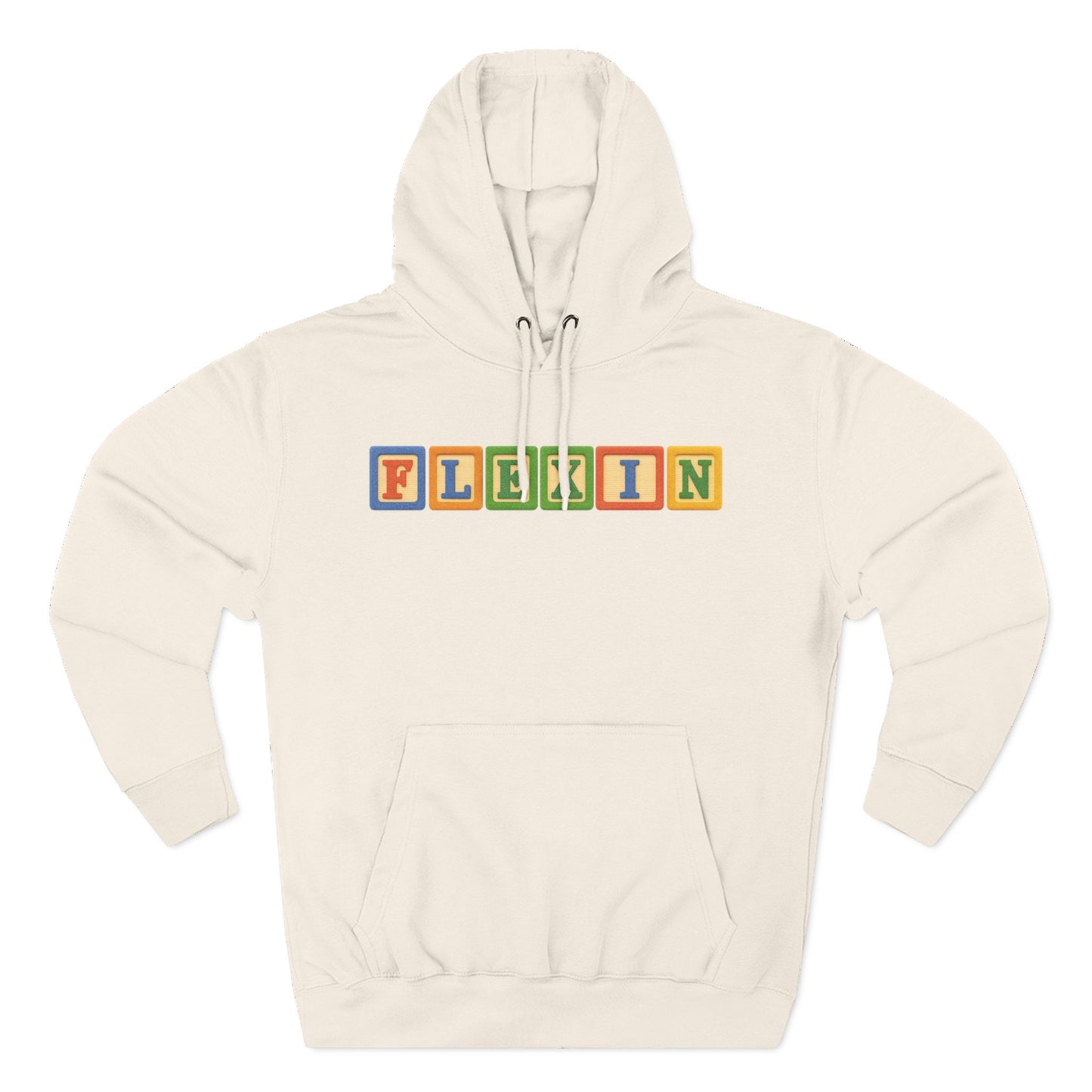 Blocked "Flexin" Hoodie