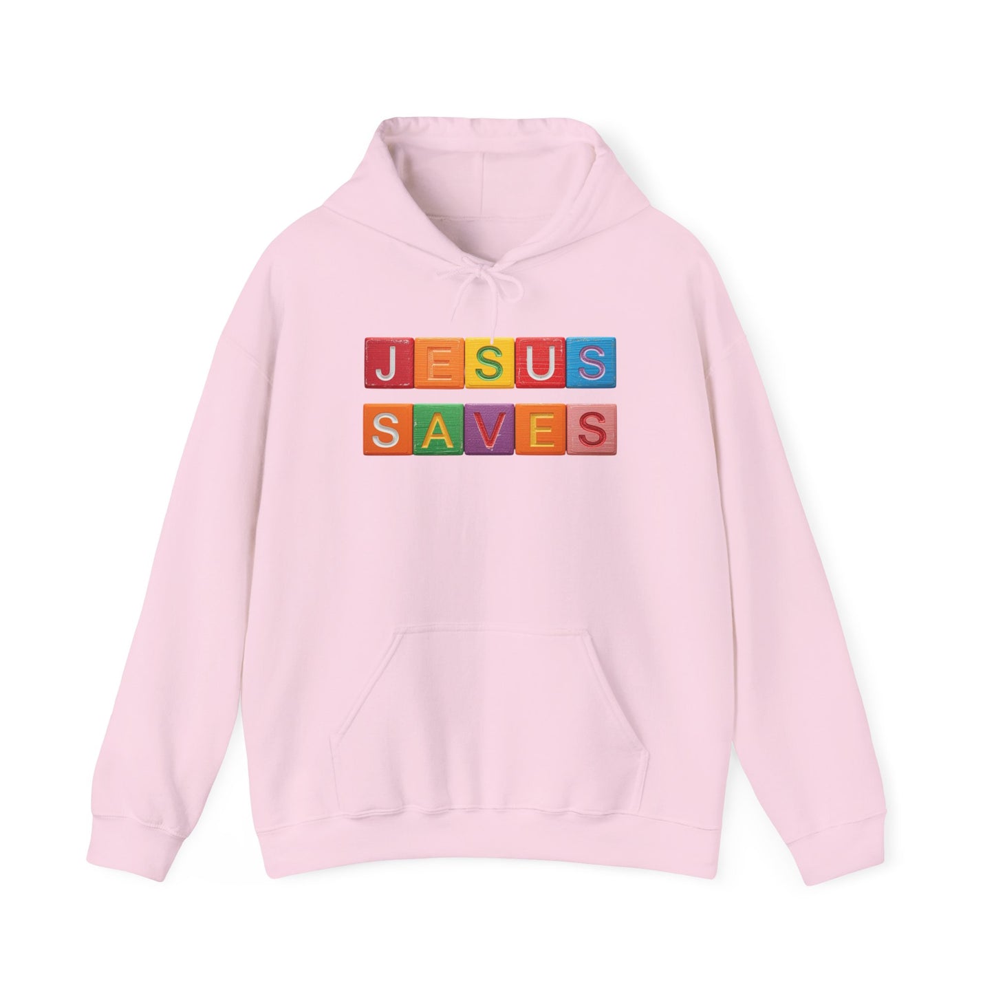 Blocked "Jesus Saves" Hoodie