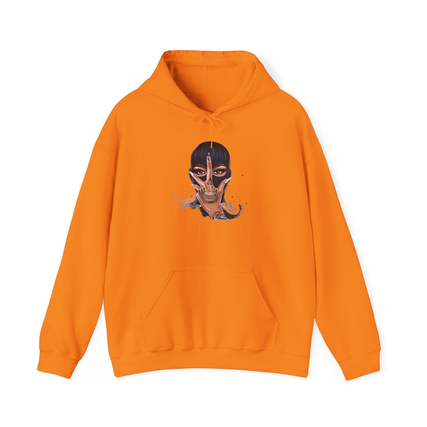 Blocked "Faceless" Hoodie