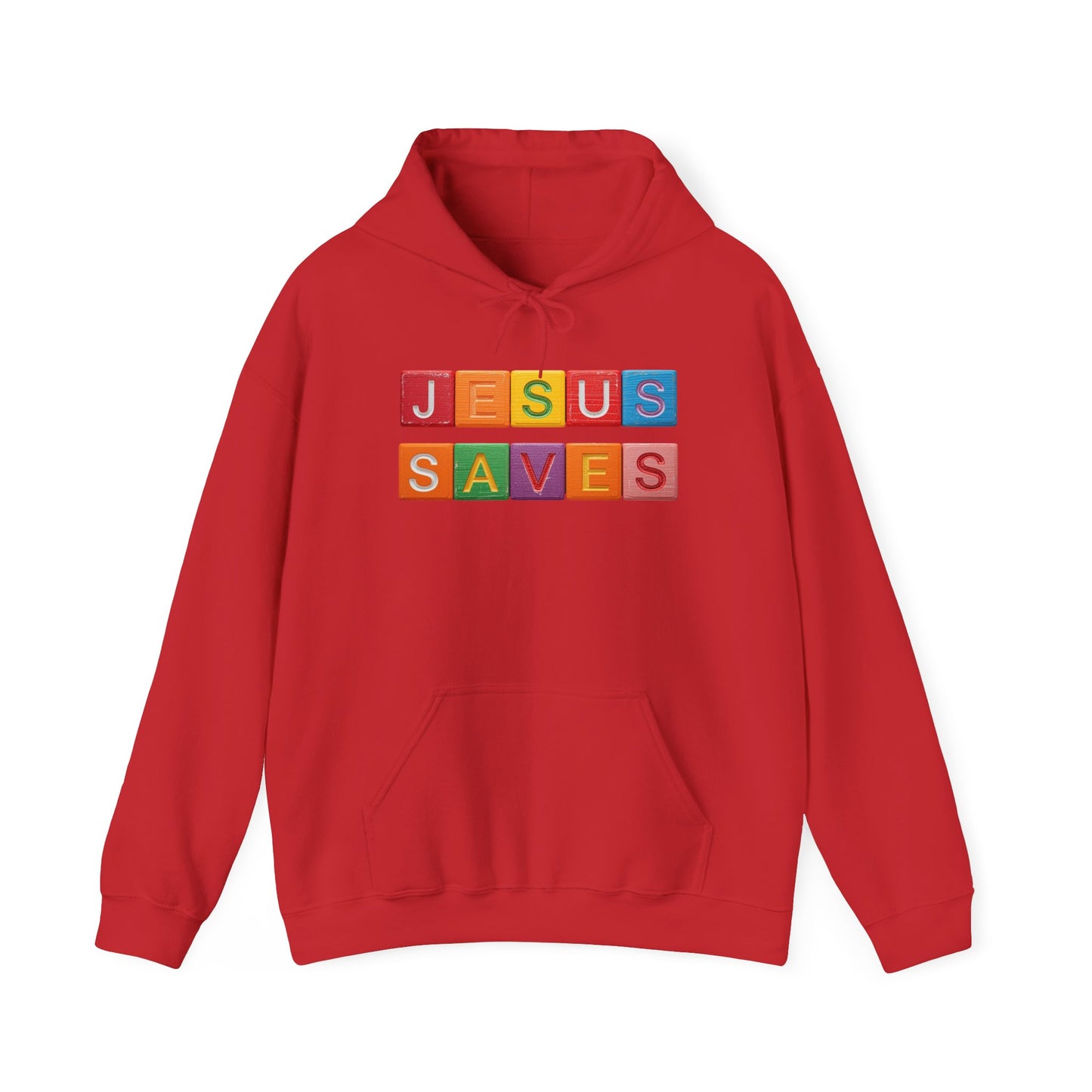 Blocked "Jesus Saves" Hoodie