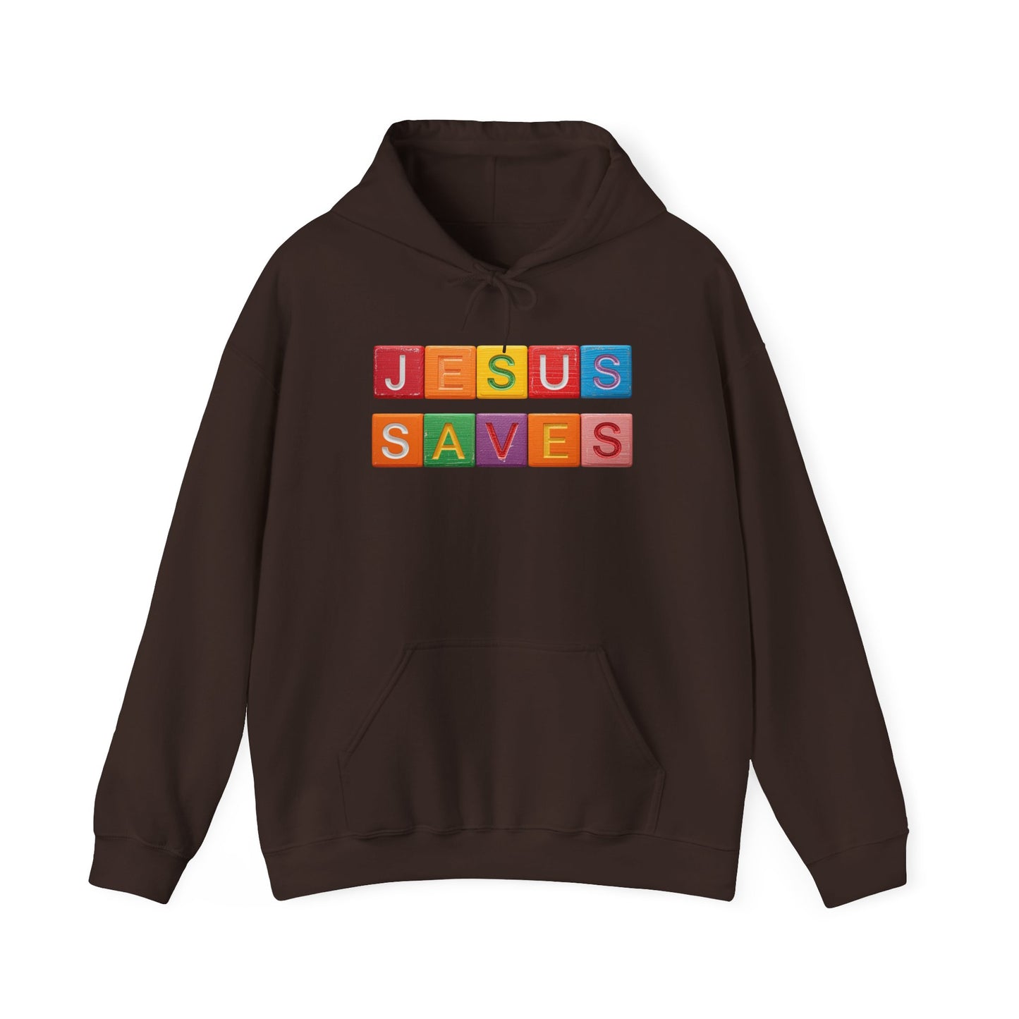 Blocked "Jesus Saves" Hoodie
