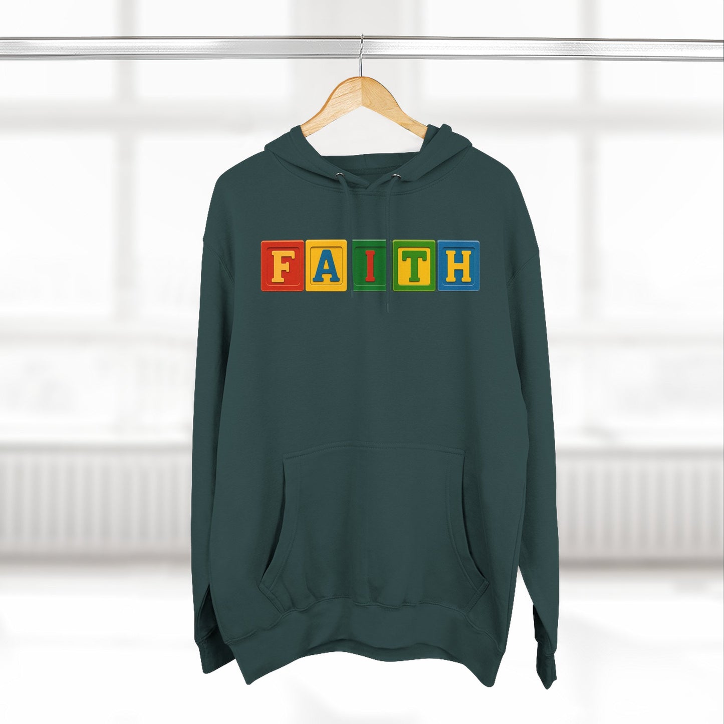 Blocked "Faith" Hoodie