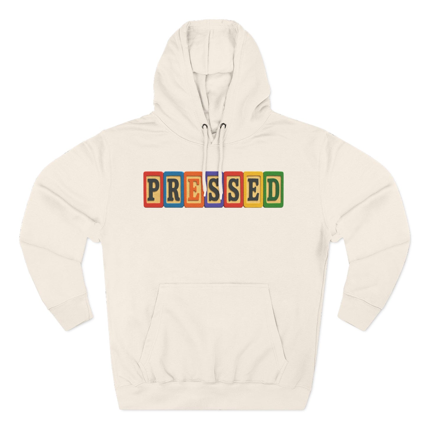 Blocked "Pressed" Hoodie
