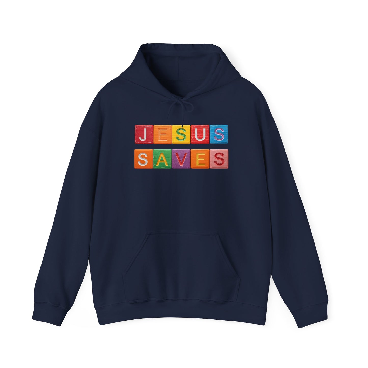 Blocked "Jesus Saves" Hoodie