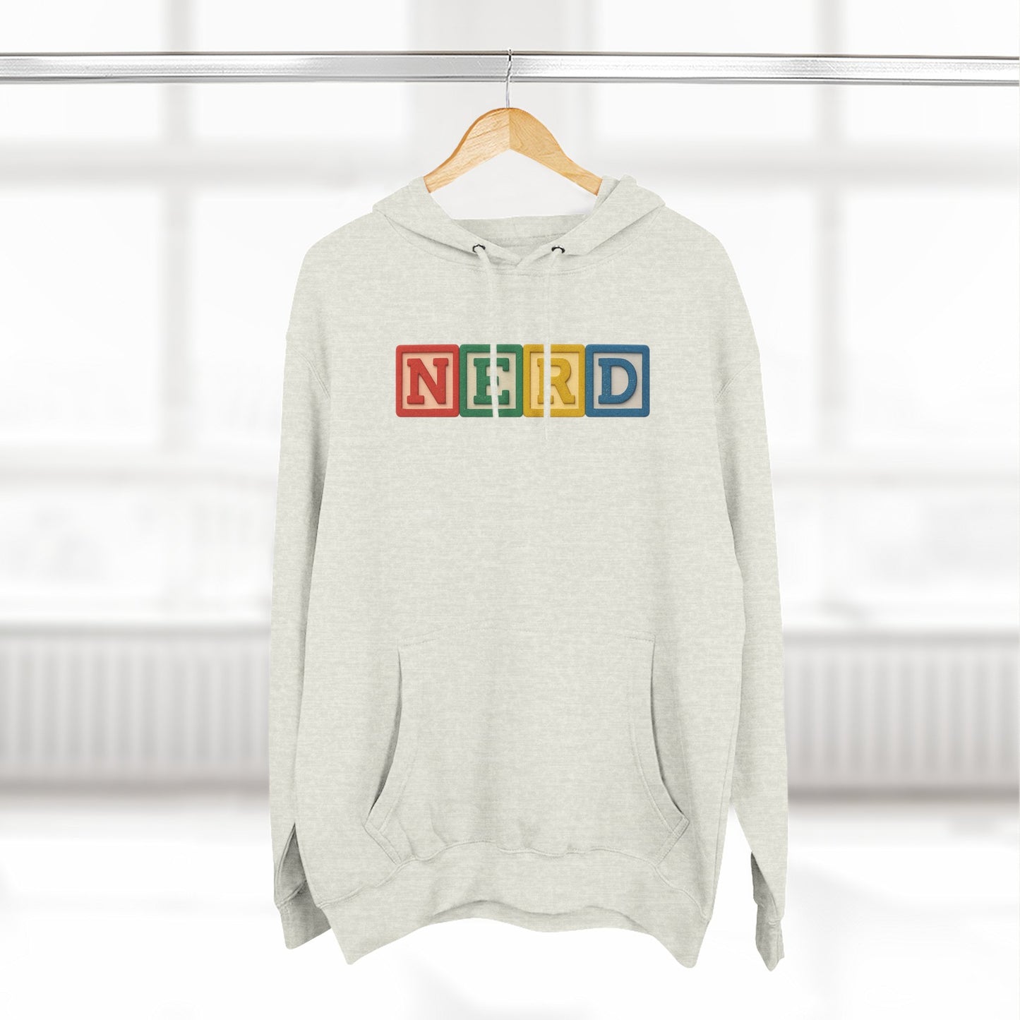 Blocked "NERD" Hoodie