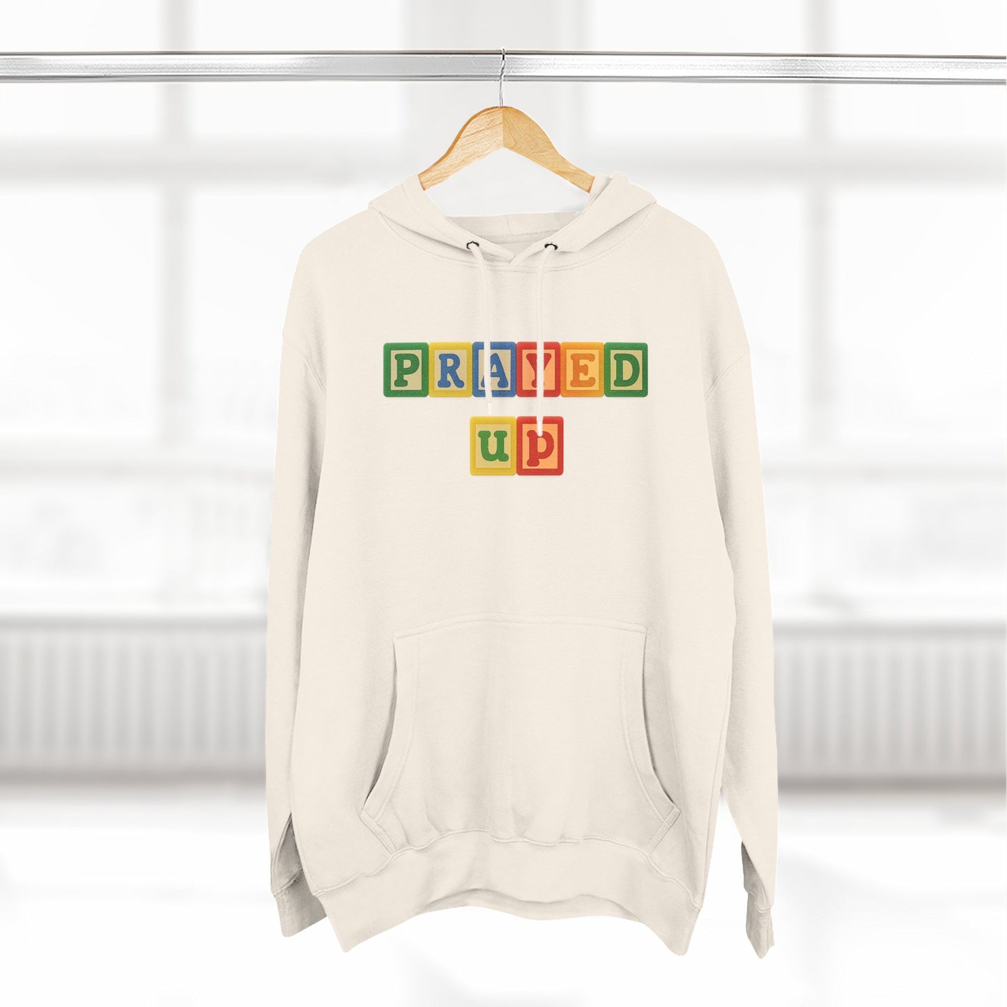 Blocked "Prayed Up" Hoodie