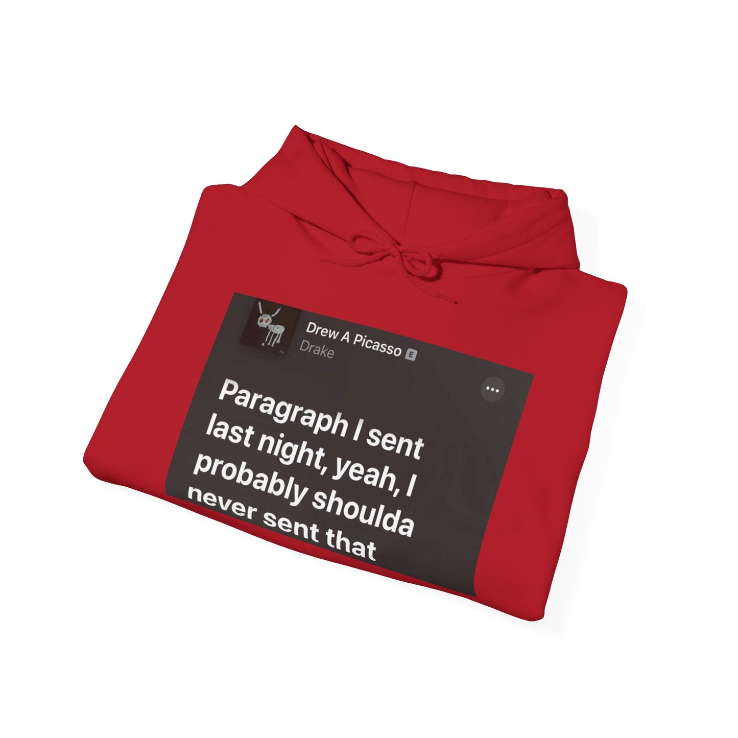 Blocked "Paragraph" Hoodie