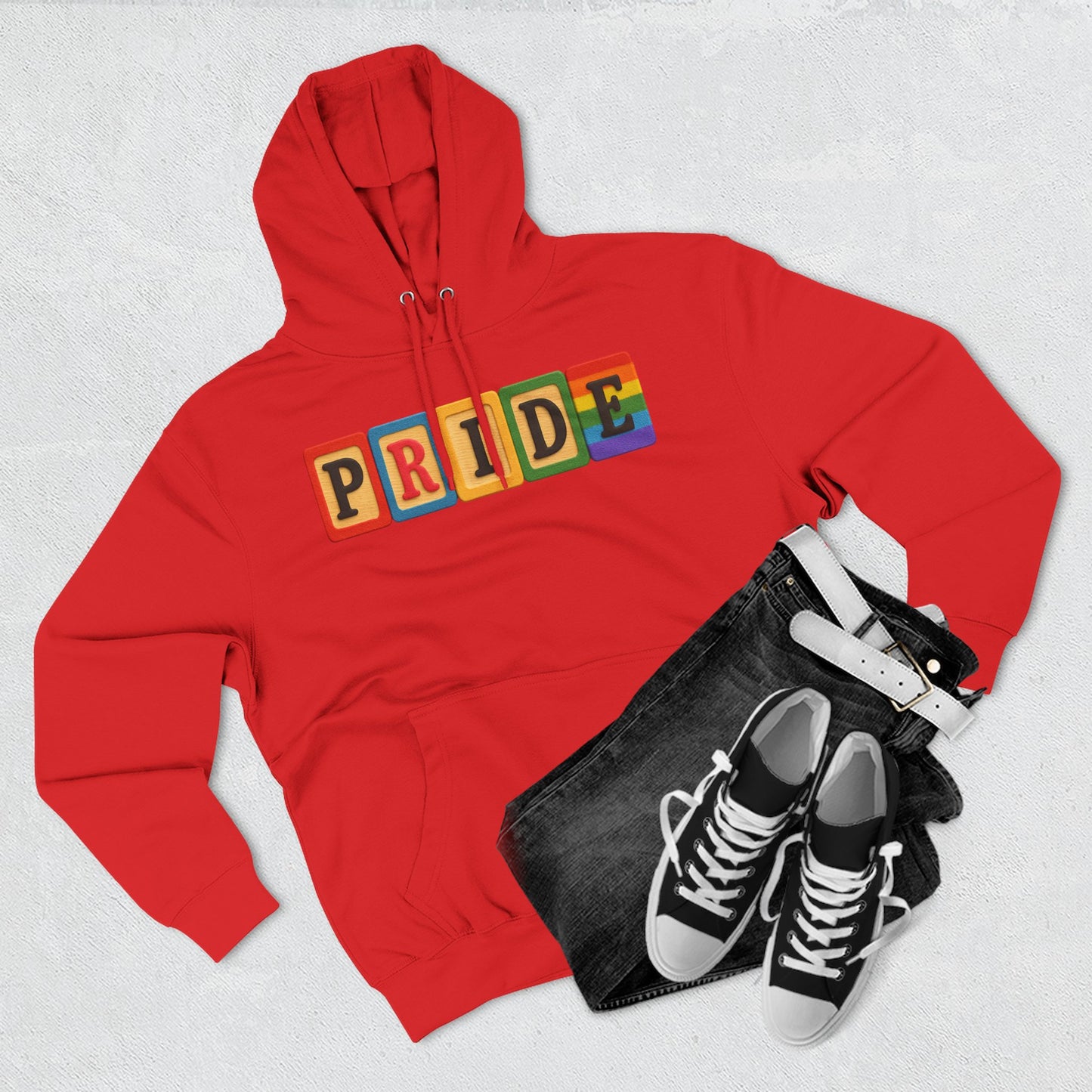 Blocked "Pride" Hoodie