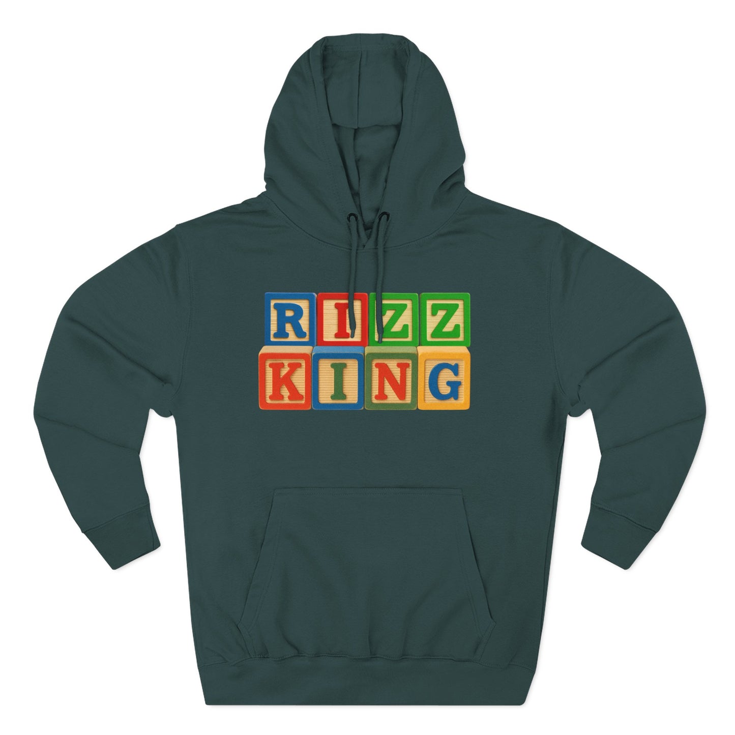 Blocked "Rizz King" Hoodie