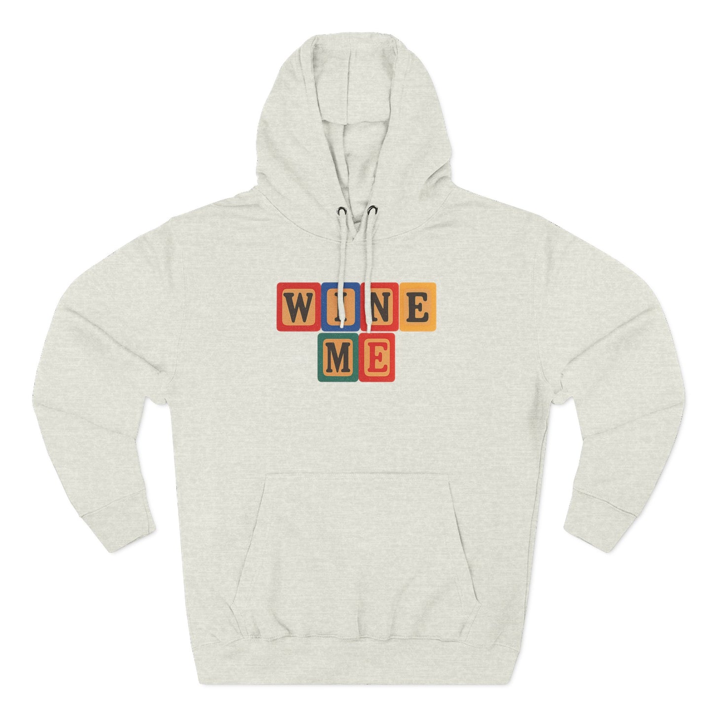 Blocked "Wine Me" Hoodie