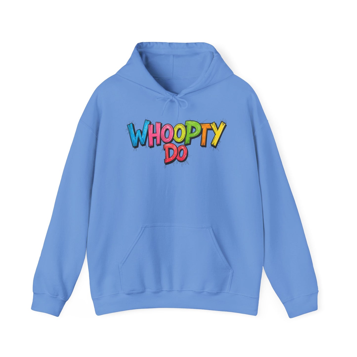 Blocked "Whoopty Do" Hoodie