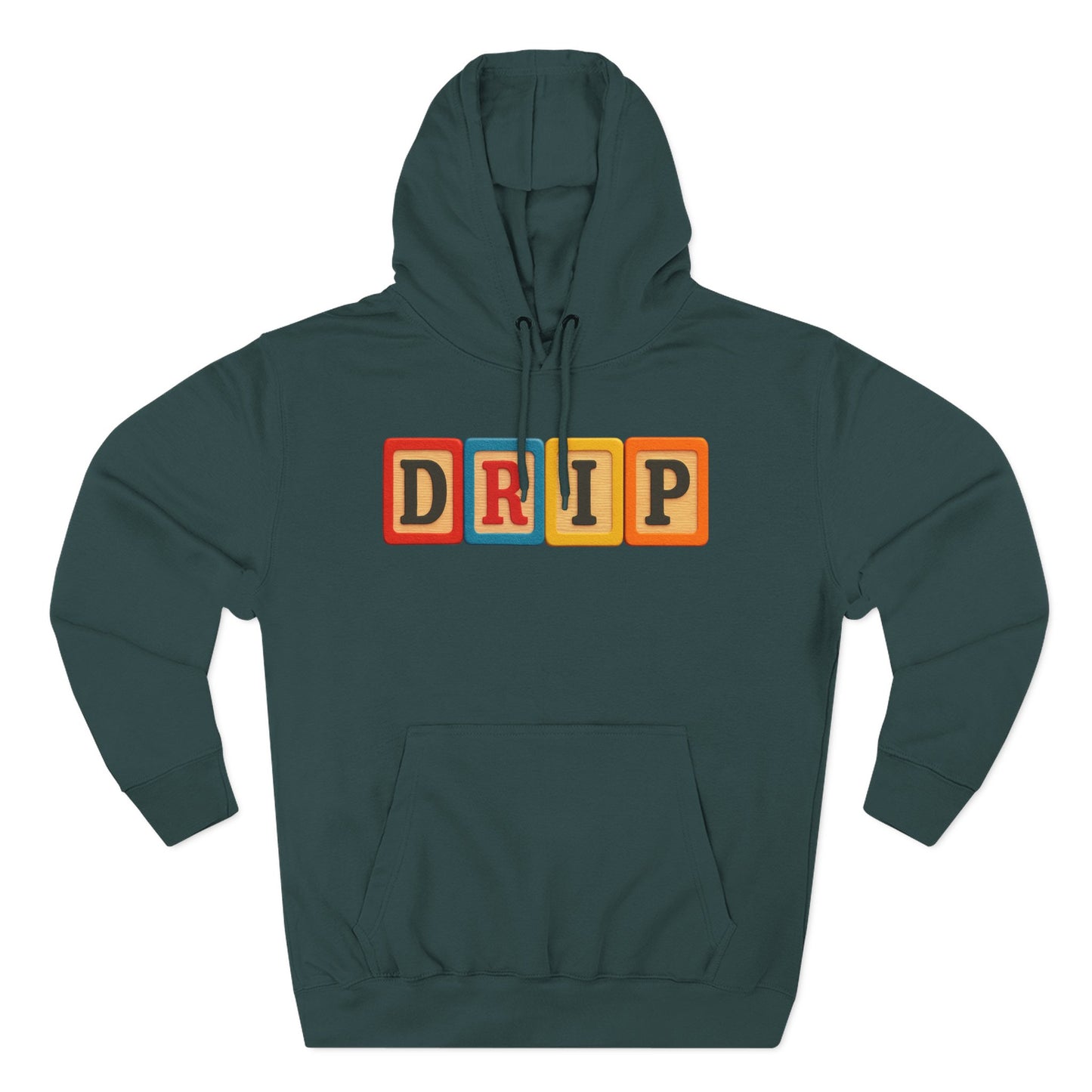 Blocked "DRIP" Hoodie