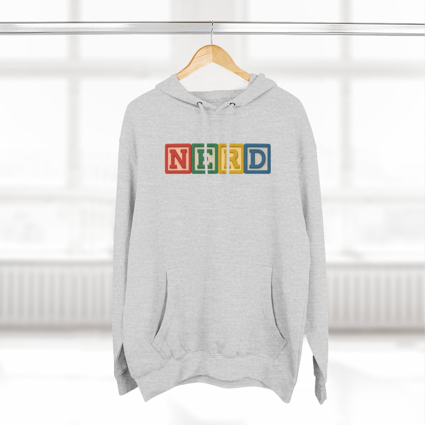 Blocked "NERD" Hoodie