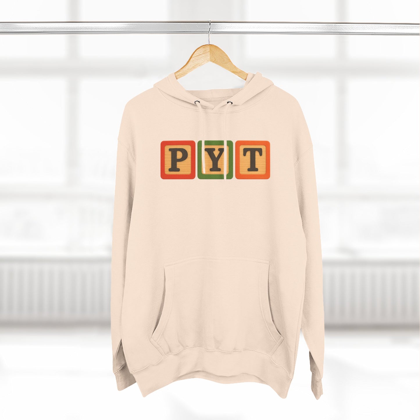 Blocked "PYT" Hoodie