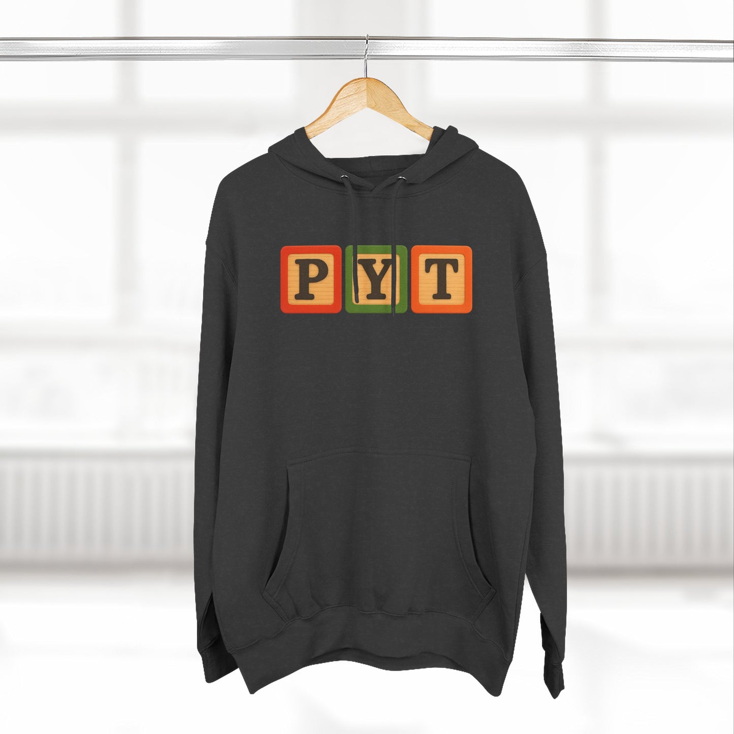 Blocked "PYT" Hoodie