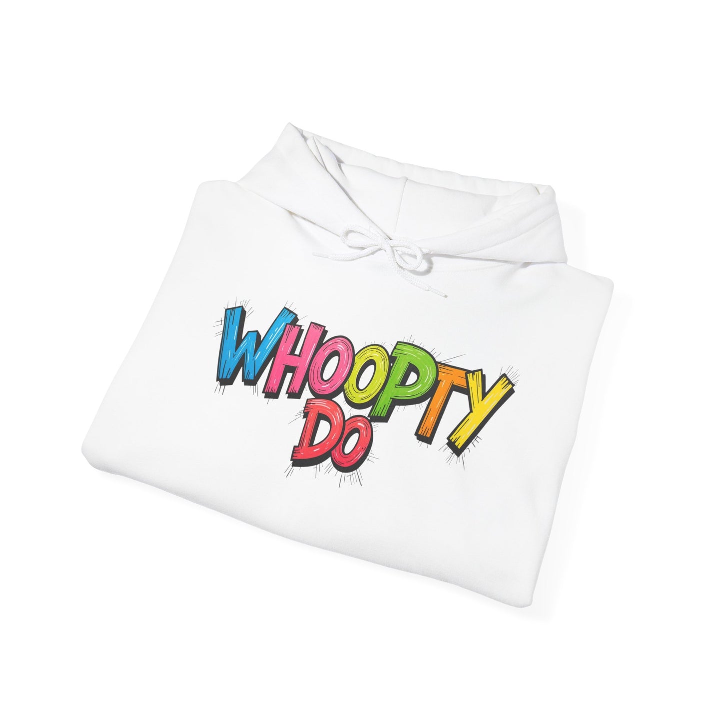 Blocked "Whoopty Do" Hoodie