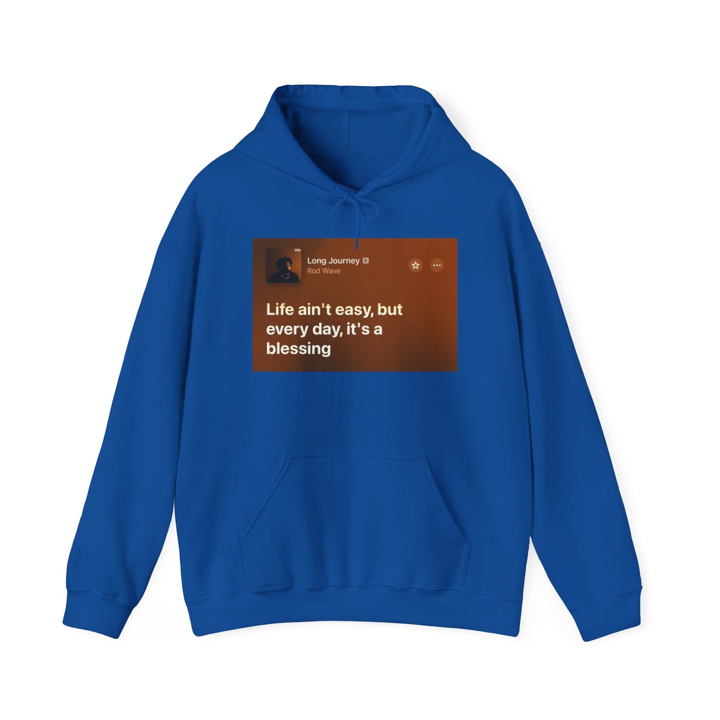 Blocked "Life" Hoodie