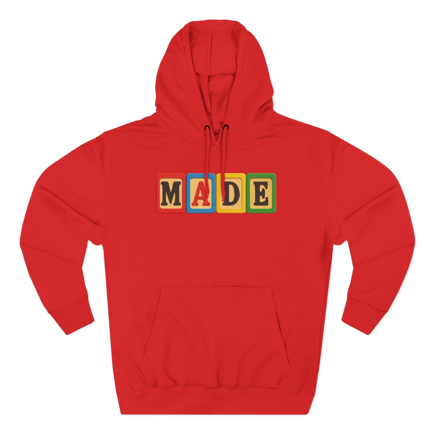 Blocked "Made" Hoodie