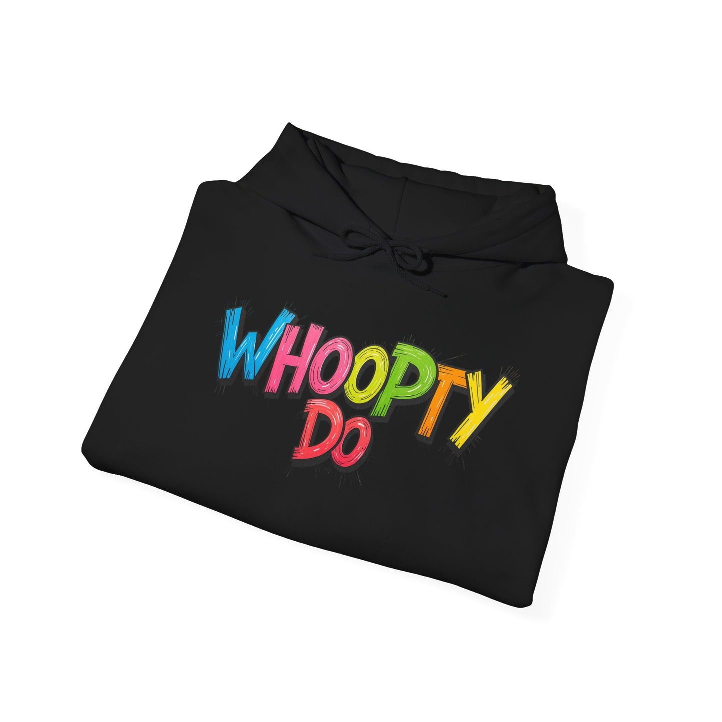 Blocked "Whoopty Do" Hoodie
