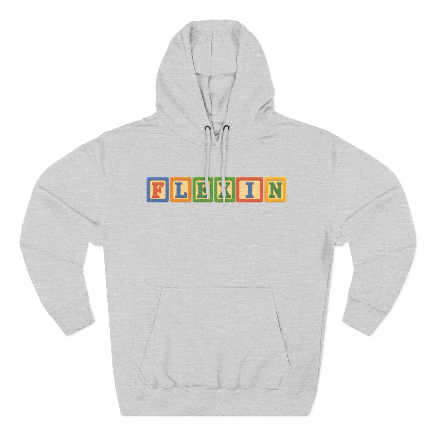 Blocked "Flexin" Hoodie