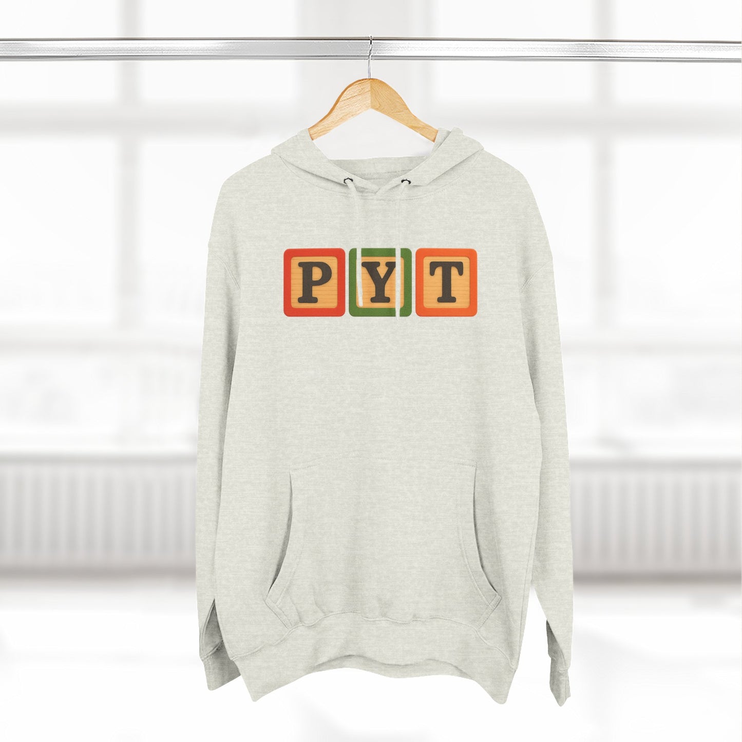 Blocked "PYT" Hoodie