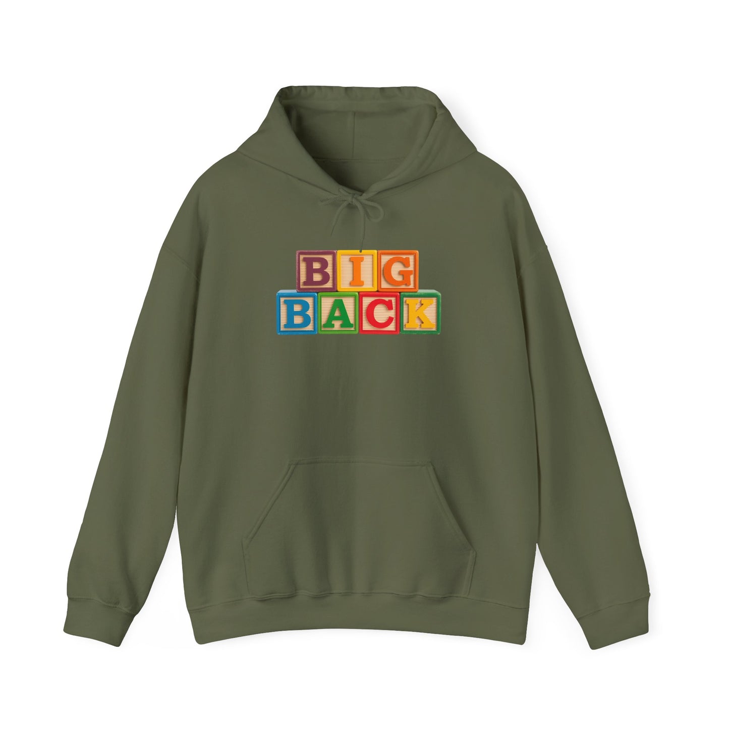 Blocked "Big Back" Hoodie