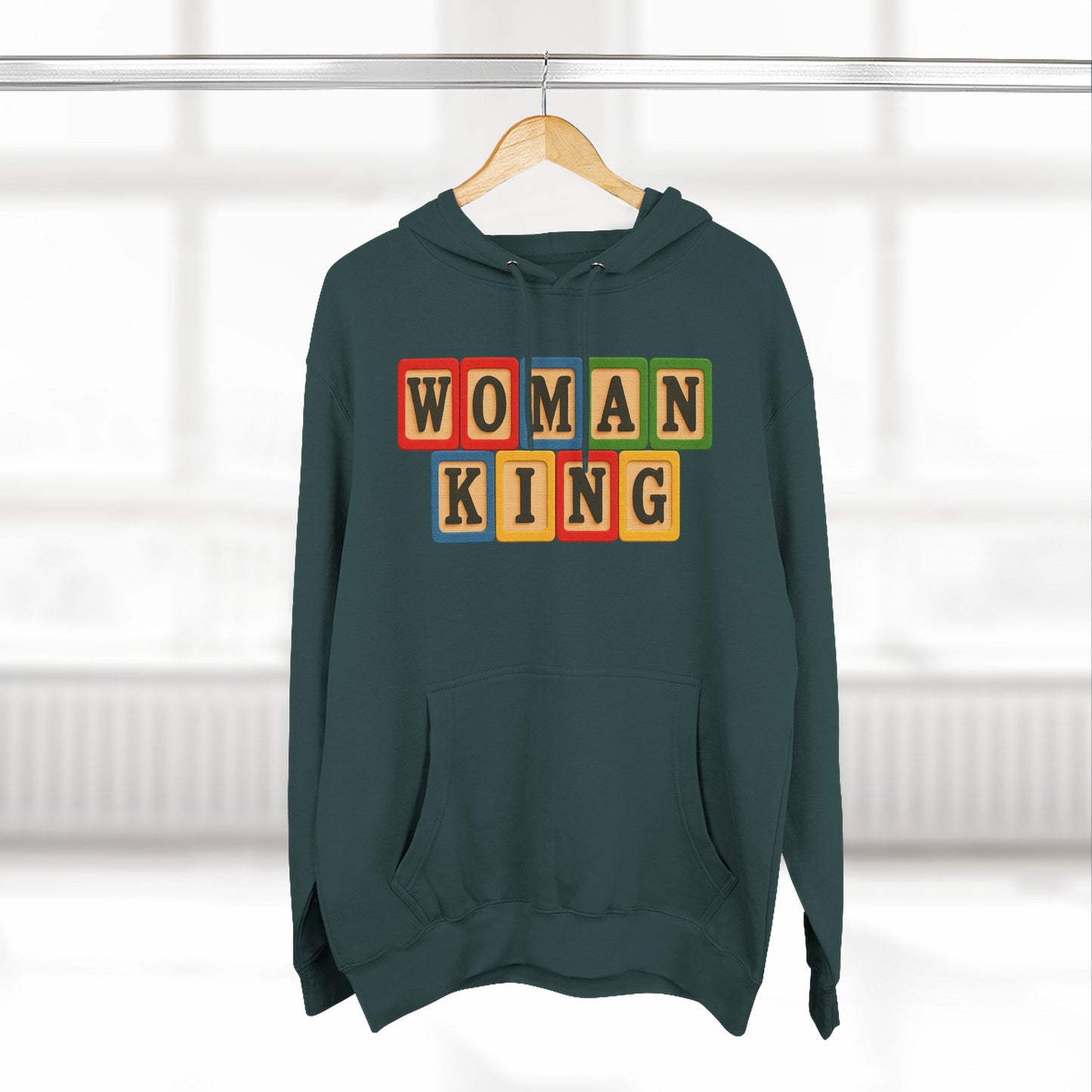 Blocked "Woman King" Hoodie