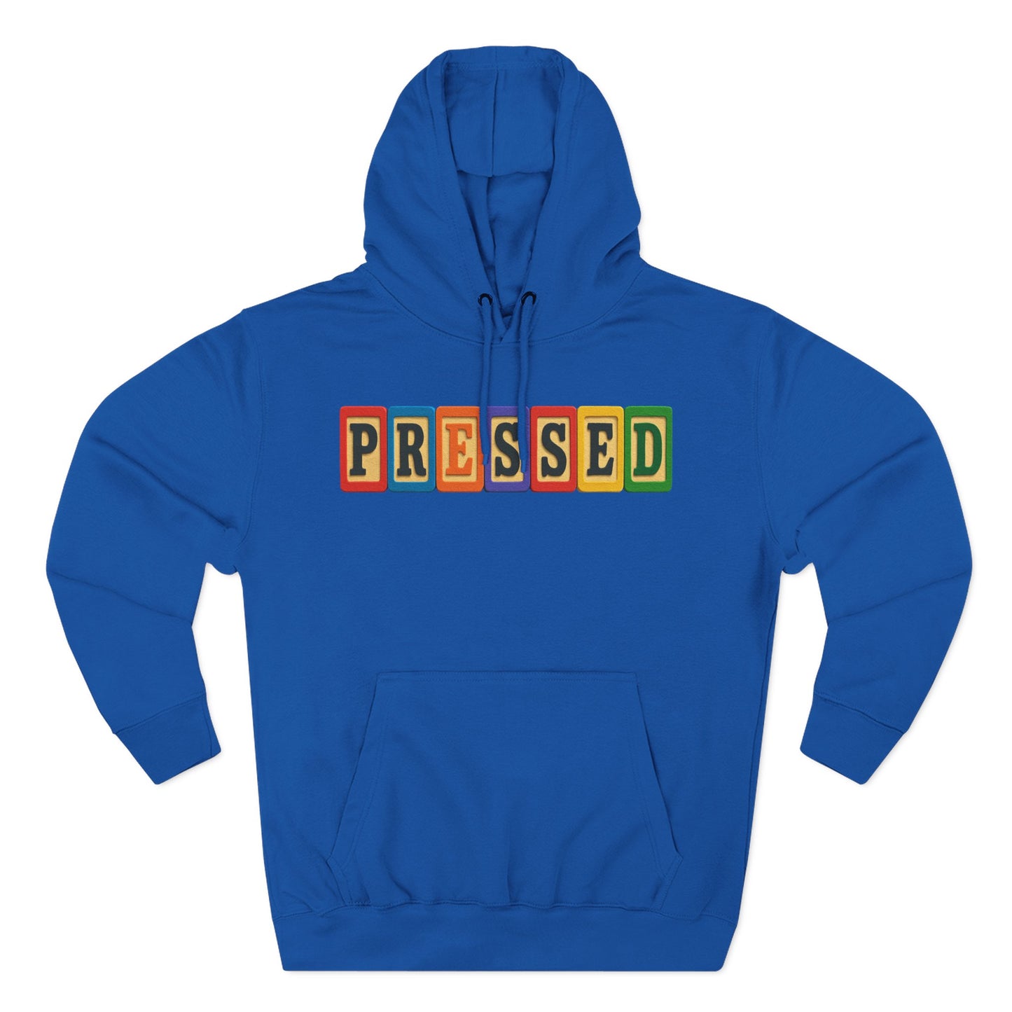 Blocked "Pressed" Hoodie