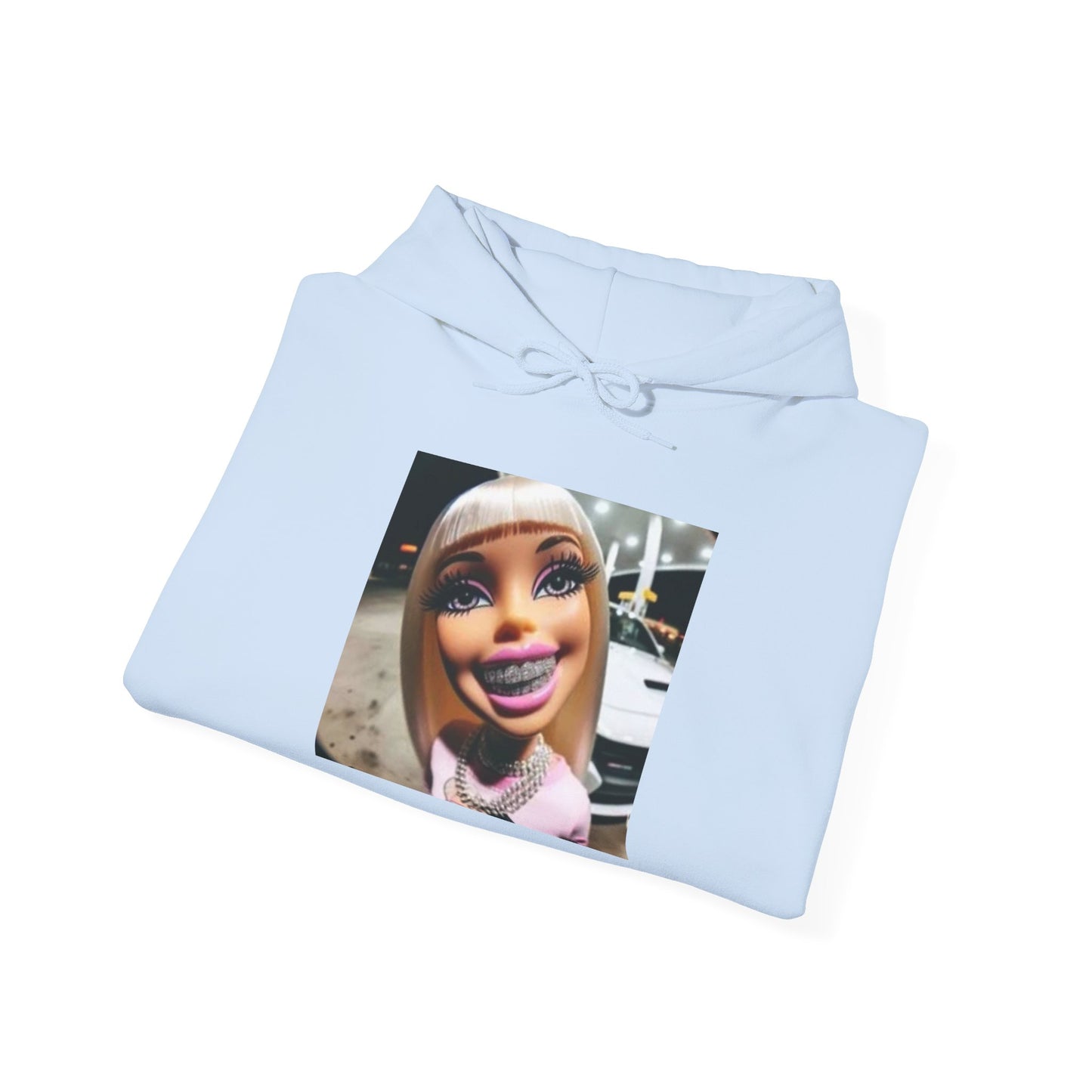 Blocked "Selfie" Hoodie