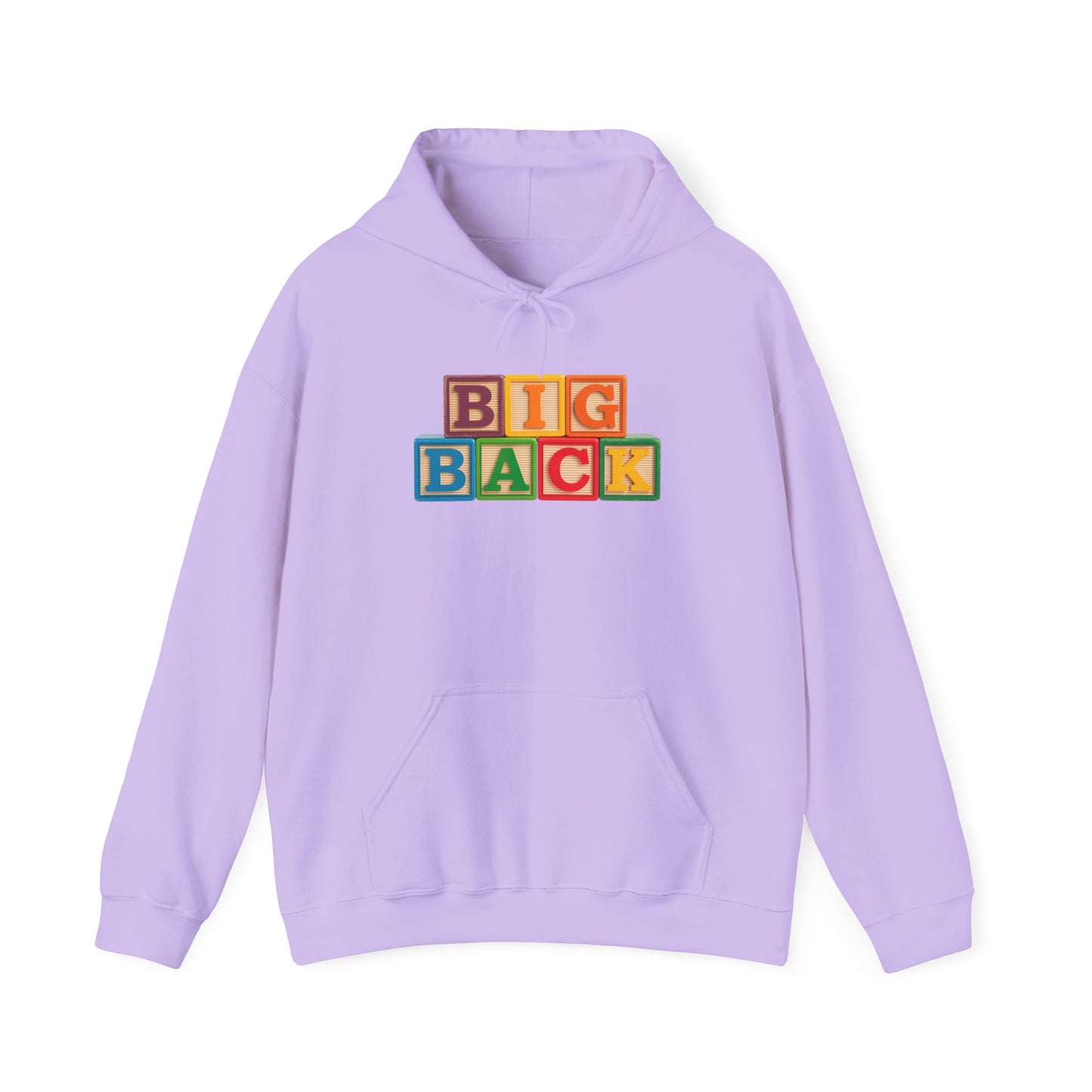 Blocked "Big Back" Hoodie