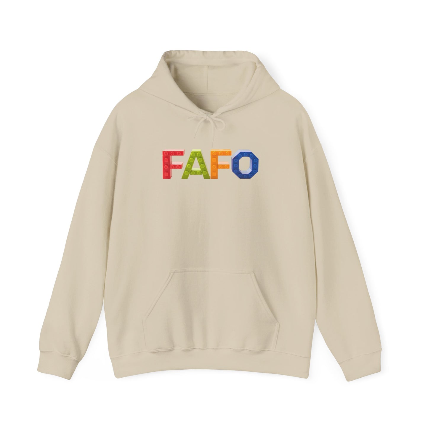Blocked "FAFO" Hoodie