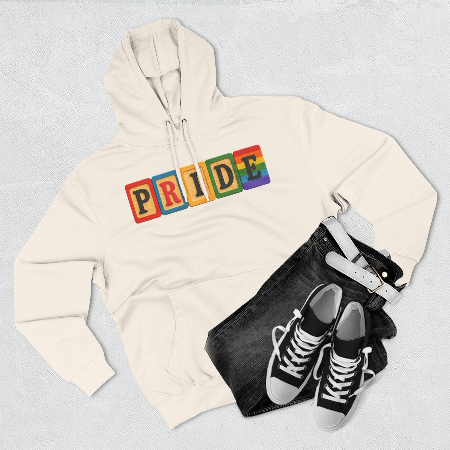 Blocked "Pride" Hoodie