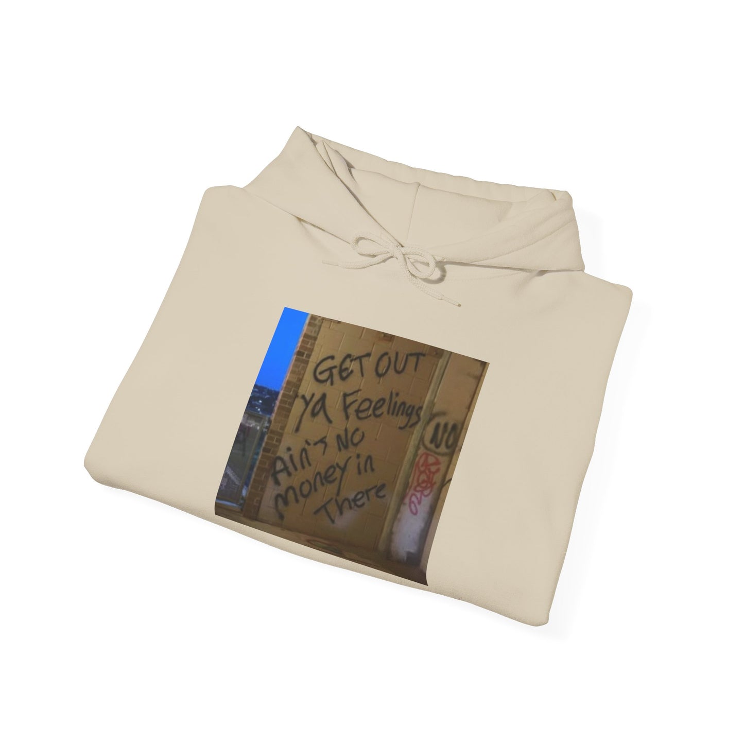 Blocked "No Feelings" Hoodie