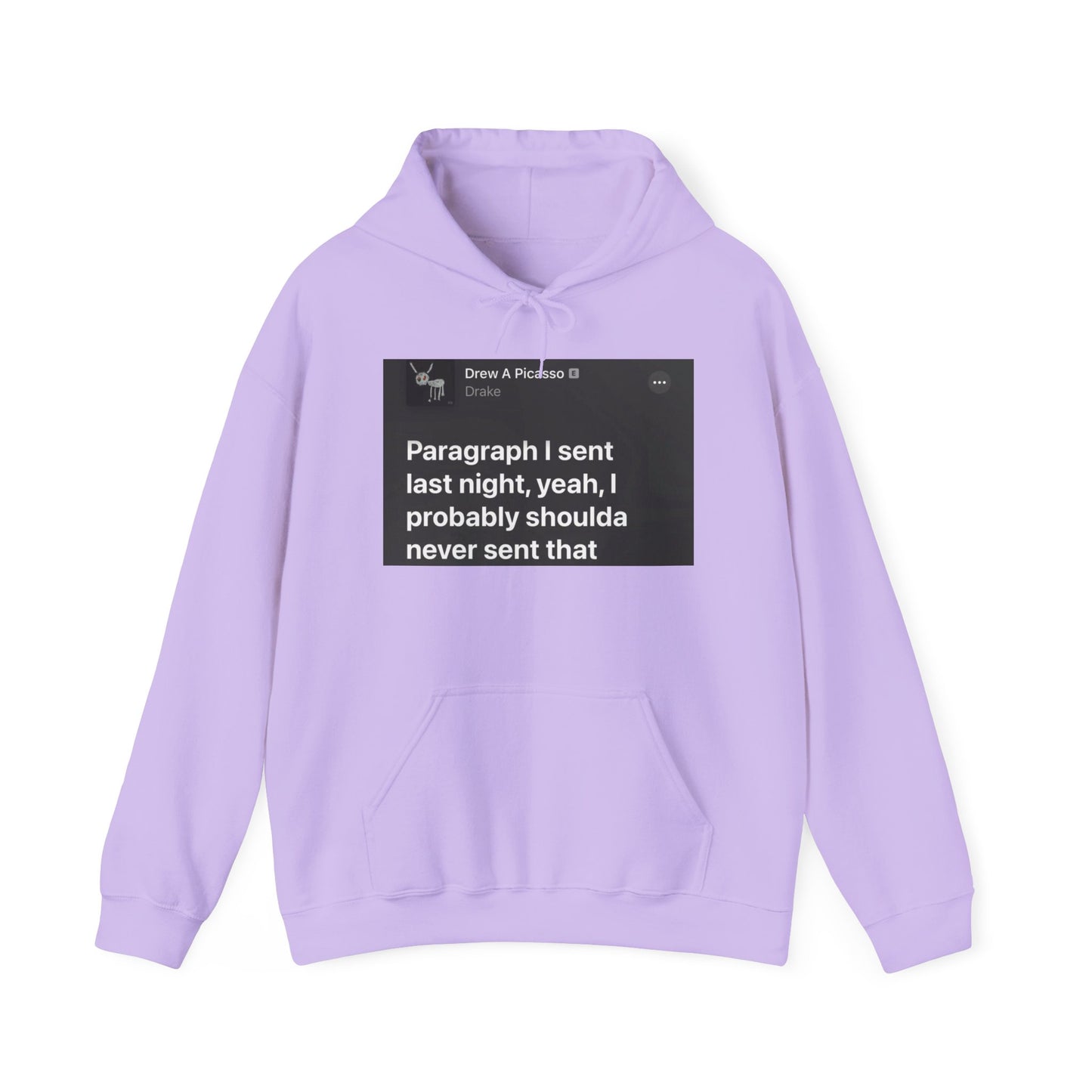 Blocked "Paragraph" Hoodie