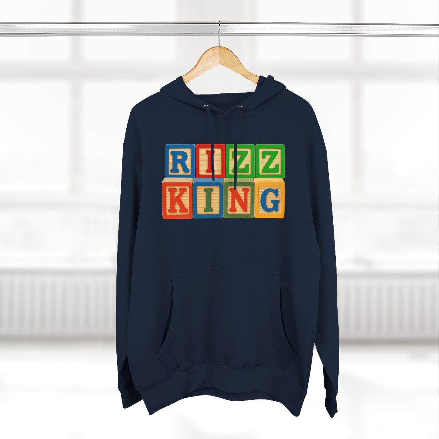 Blocked "Rizz King" Hoodie