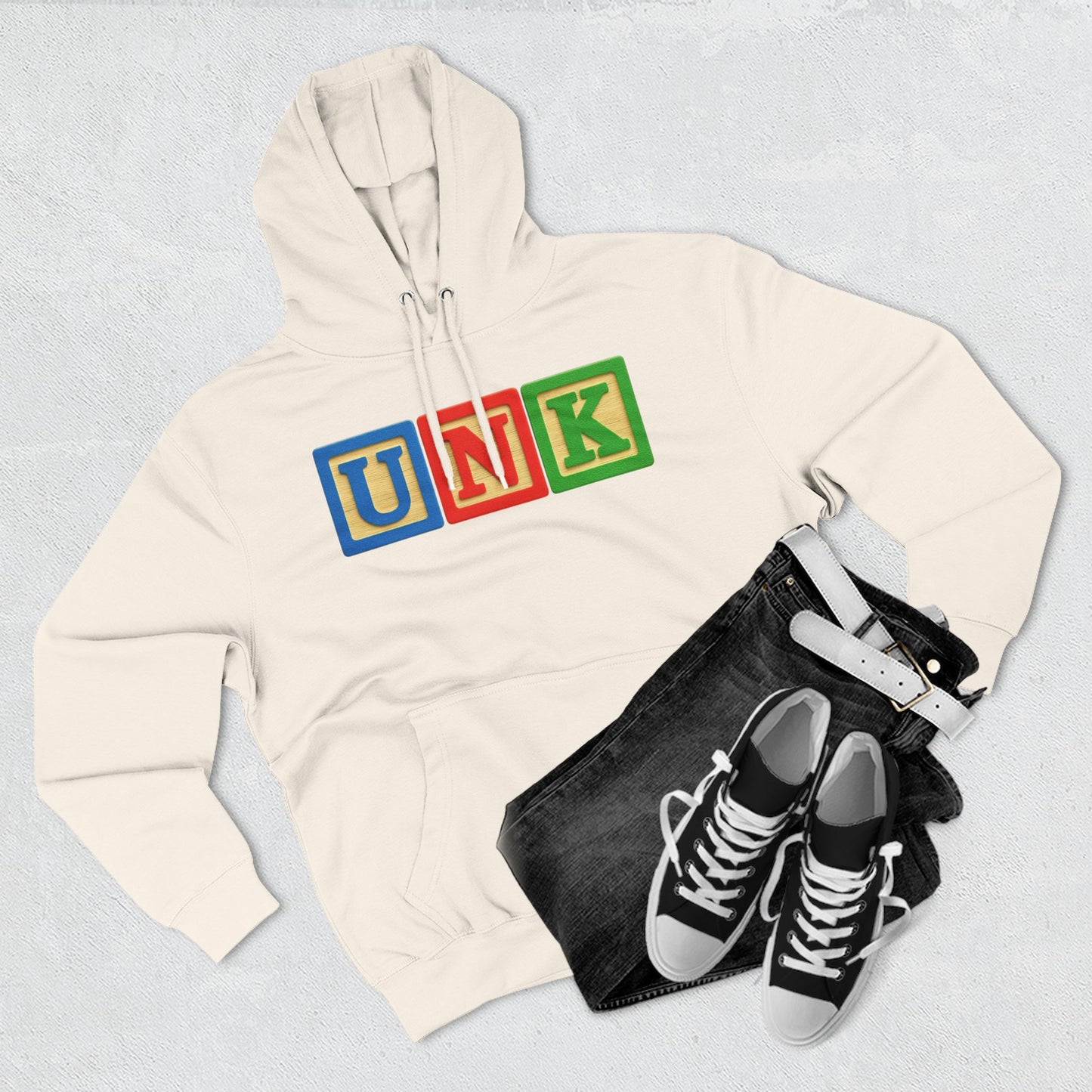 Blocked "Unk" Hoodie