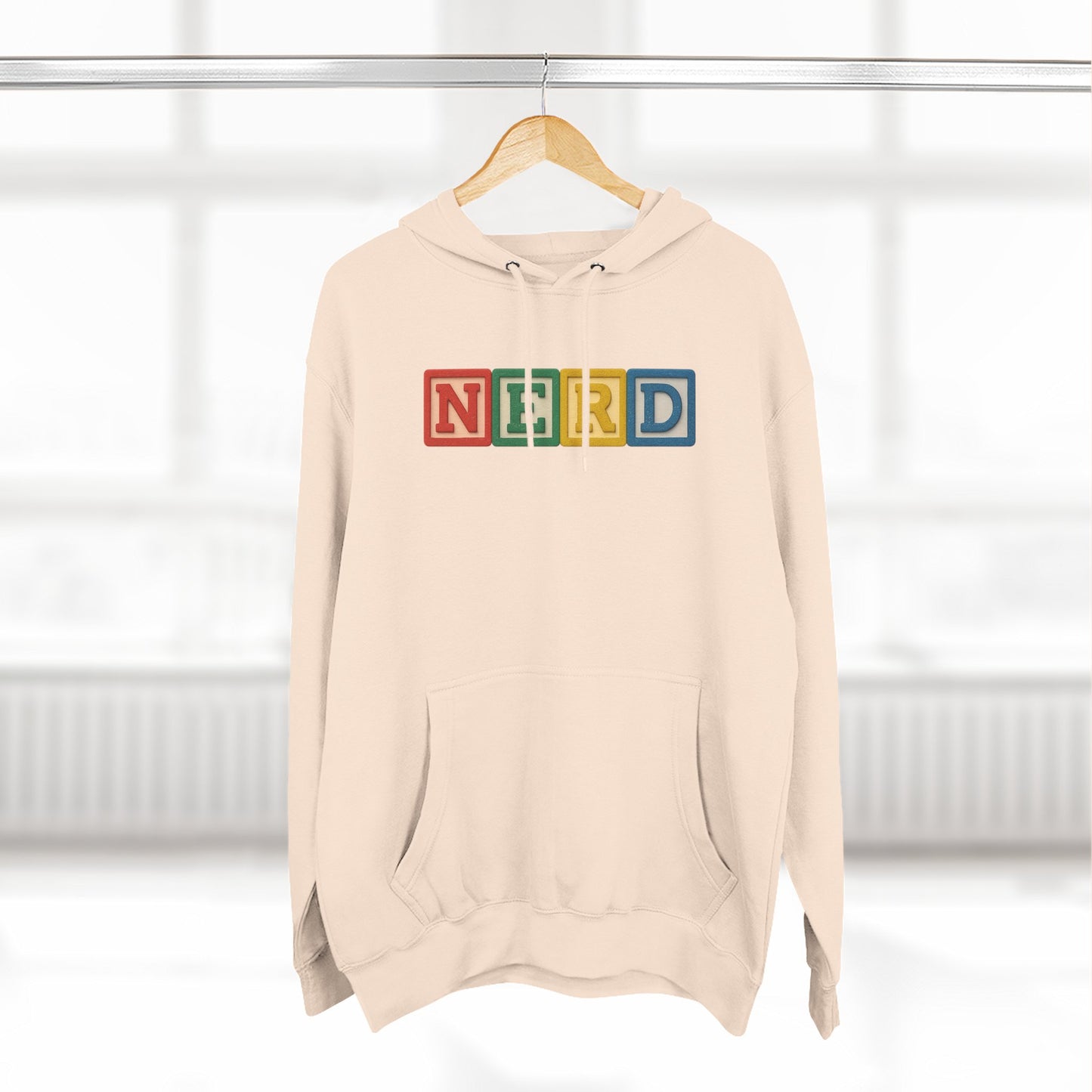 Blocked "NERD" Hoodie