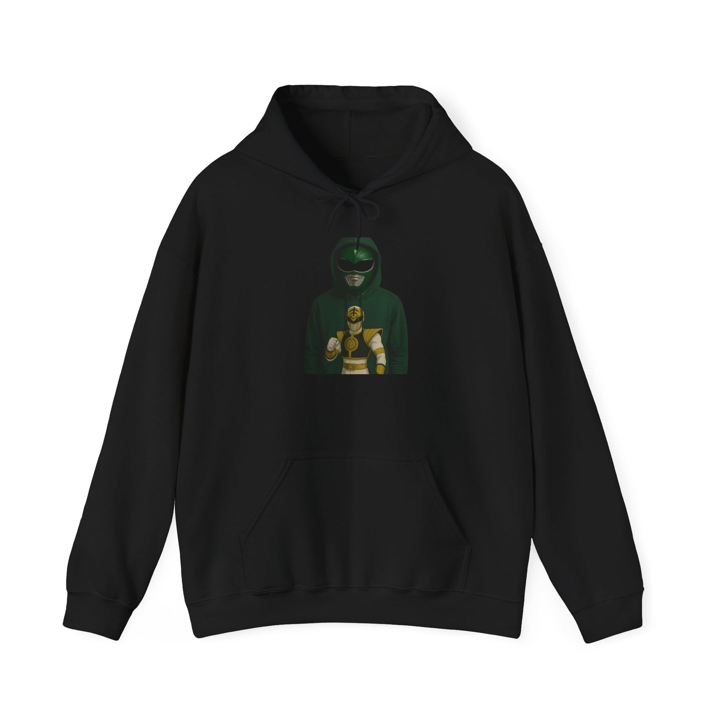Blocked "Green Ranger" Hoodie (Black only)