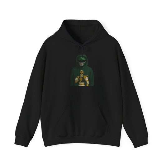 Blocked "Green Ranger" Hoodie (Black only)