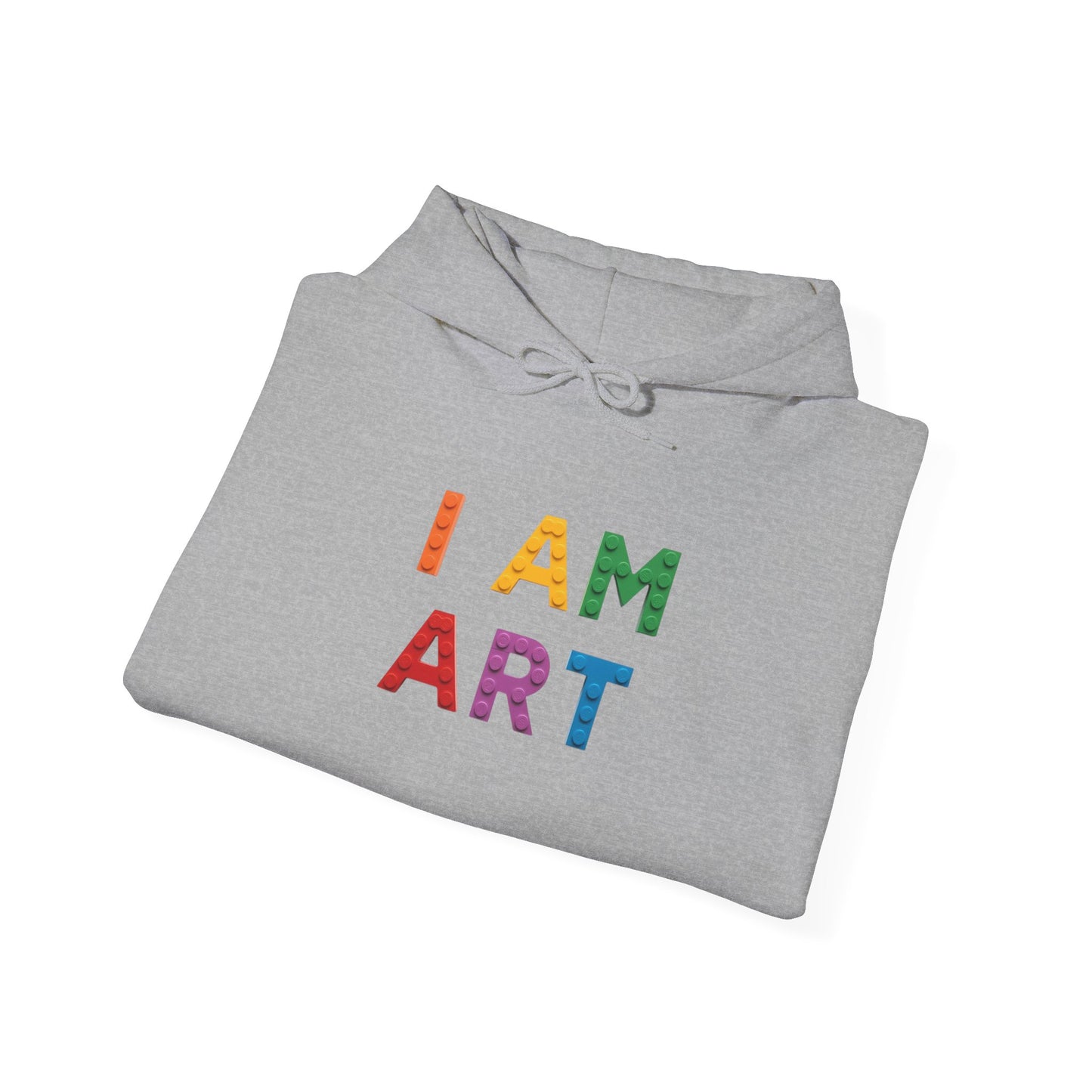 Blocked "I am Art" Hoodie
