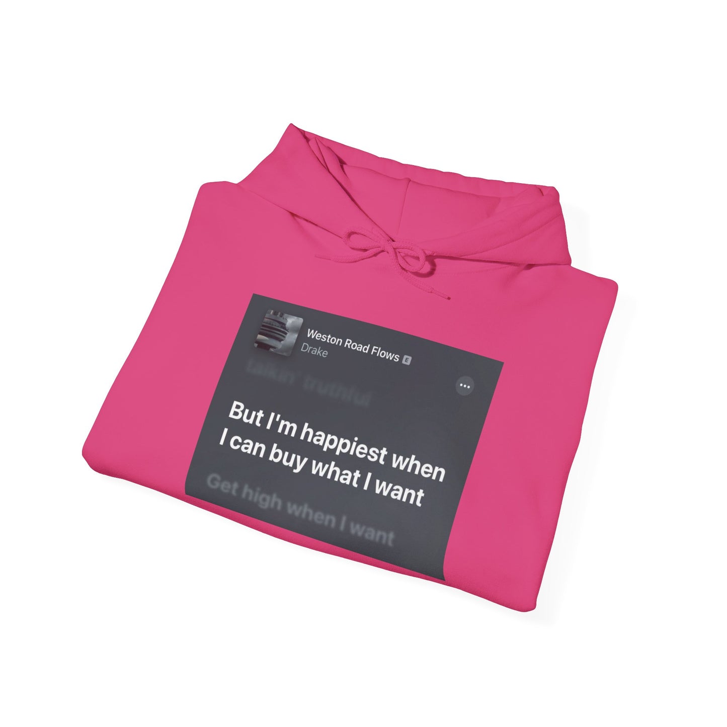 Blocked "Happiest" Hoodie