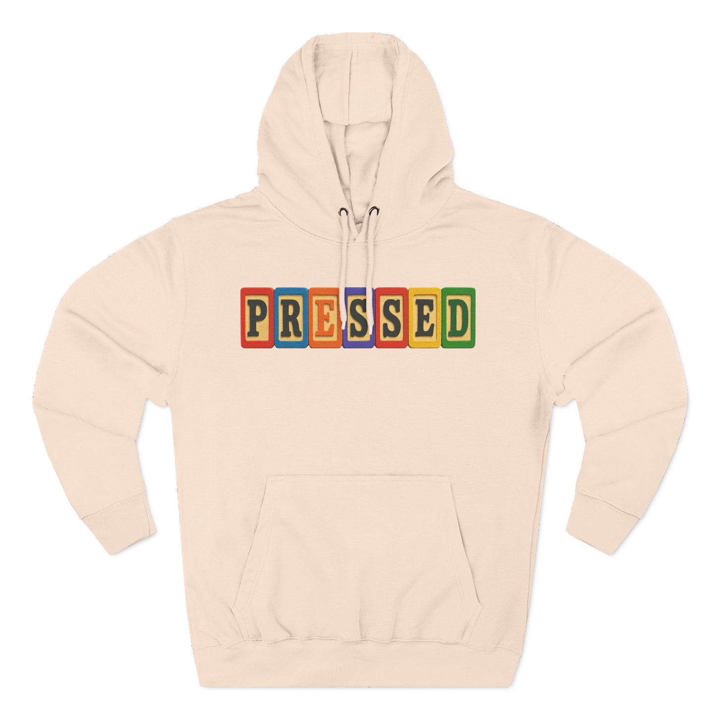 Blocked "Pressed" Hoodie