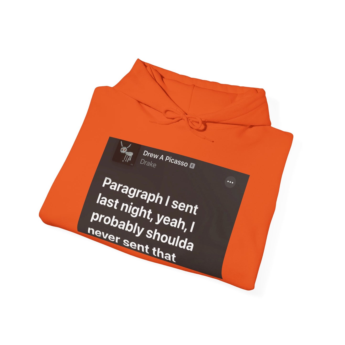 Blocked "Paragraph" Hoodie