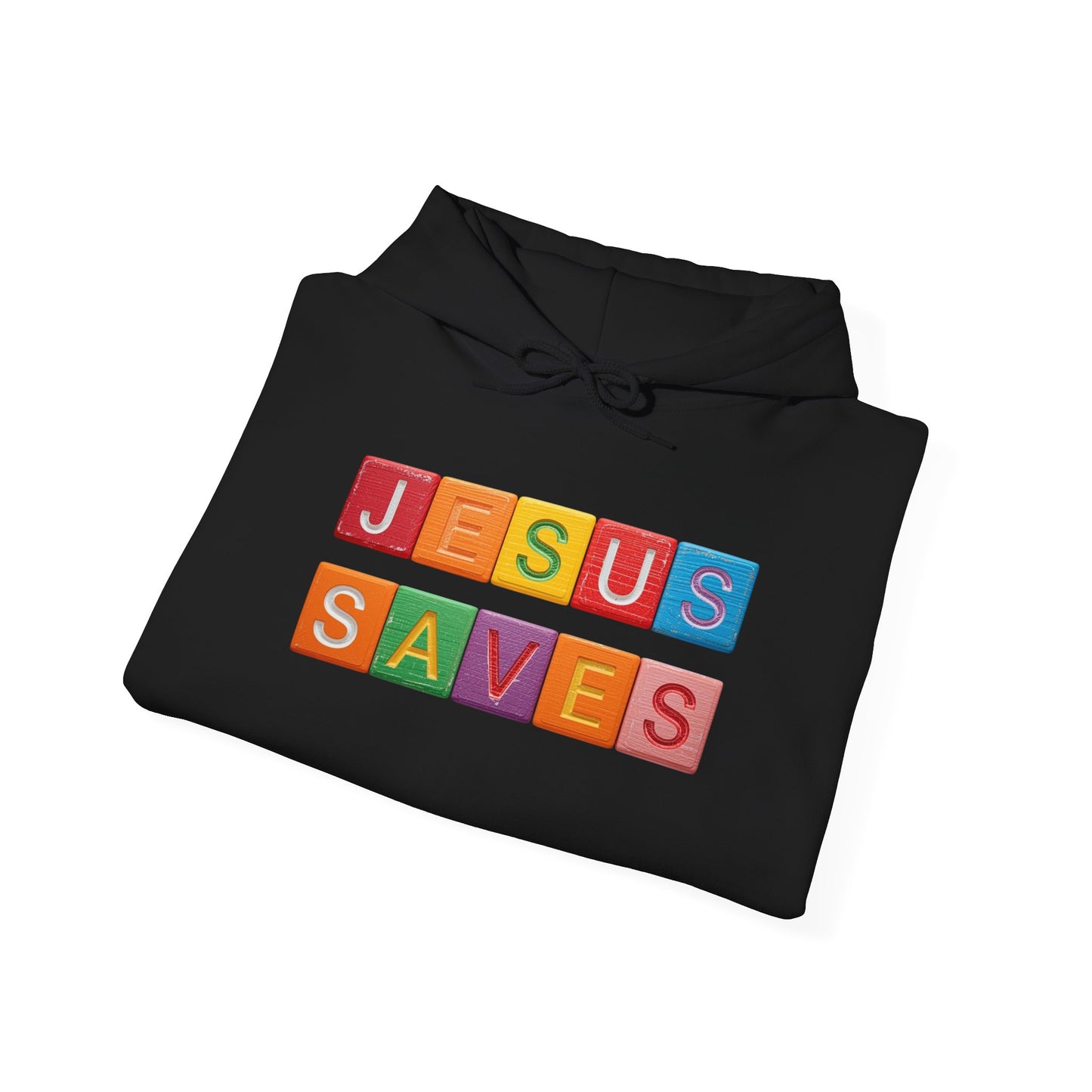 Blocked "Jesus Saves" Hoodie