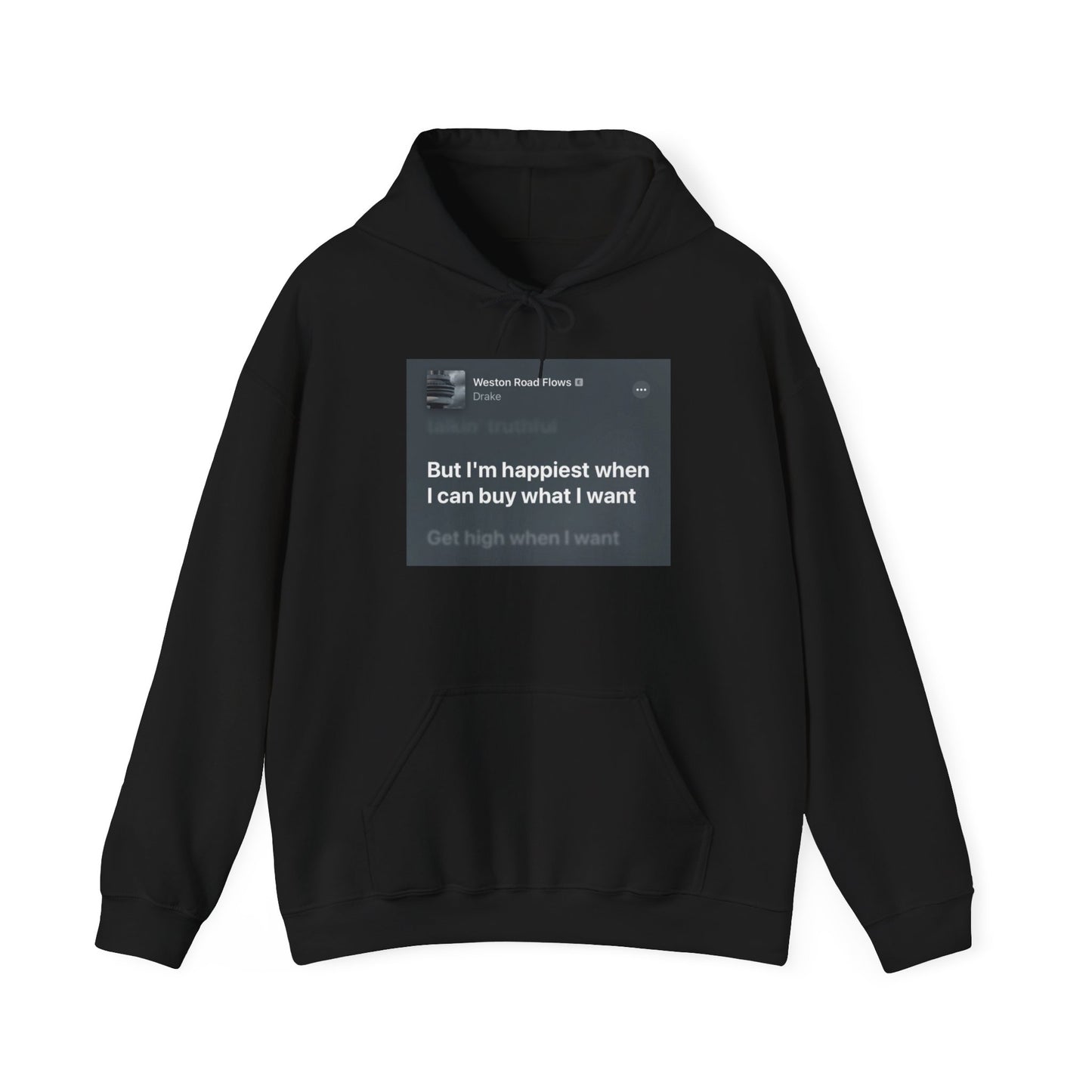 Blocked "Happiest" Hoodie