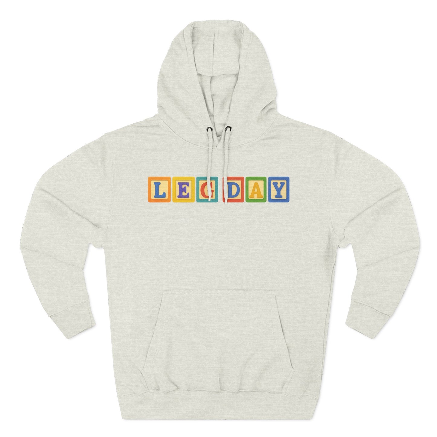 Blocked "Leg Day" Hoodie